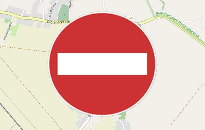 Preusmjeravanje prometa u Voloderu